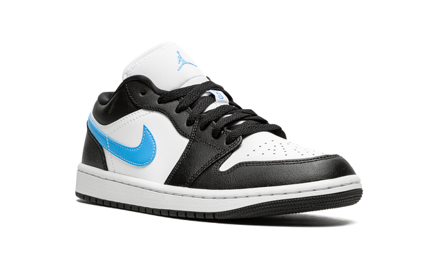 Jordan 1 Low Black University Blue White 