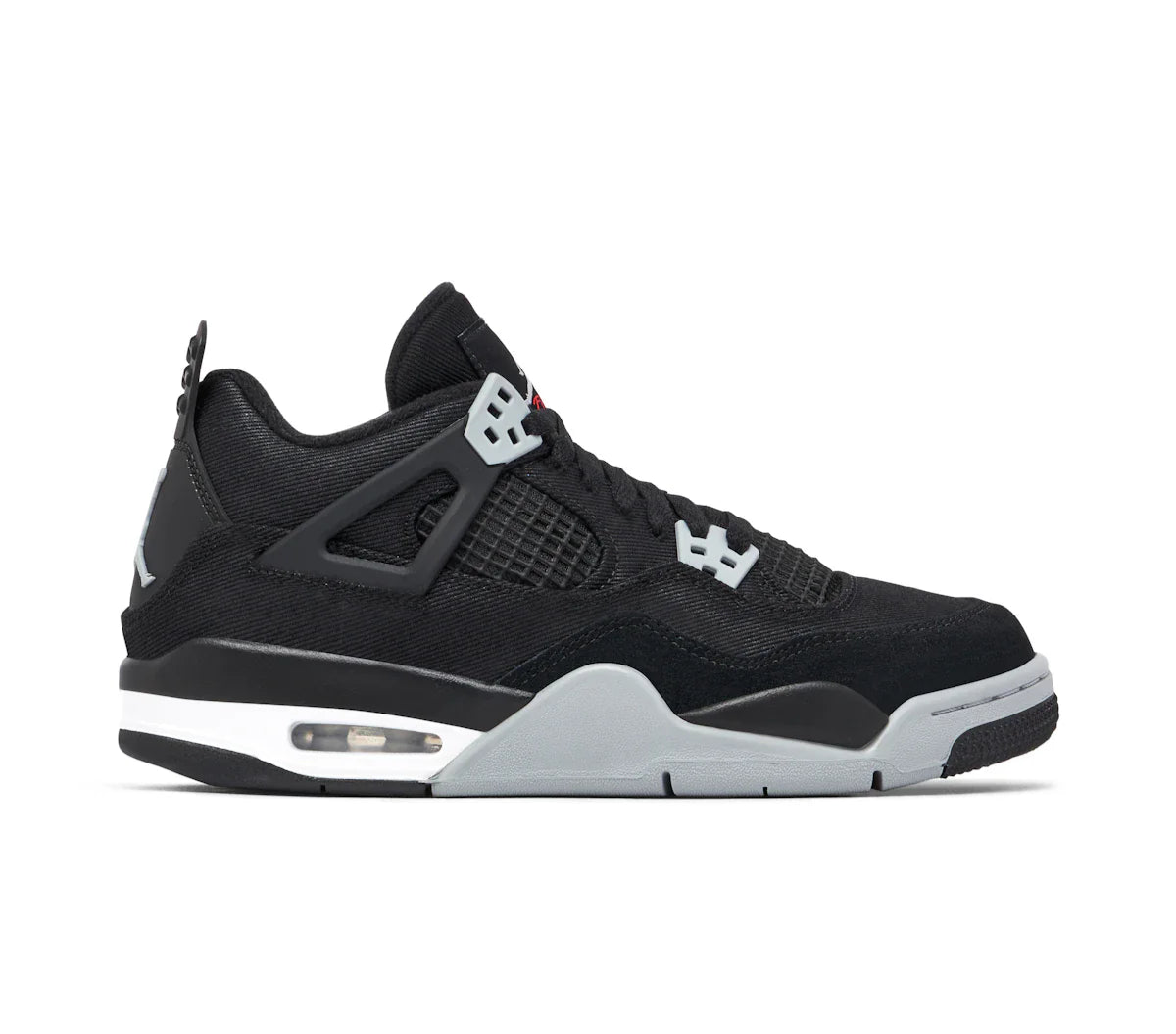 Jordan 4 Retro Black Canvas (GS)