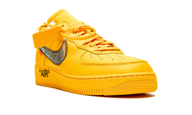 Nike Air Force 1 Low Off-White University Gold Metallic Silver