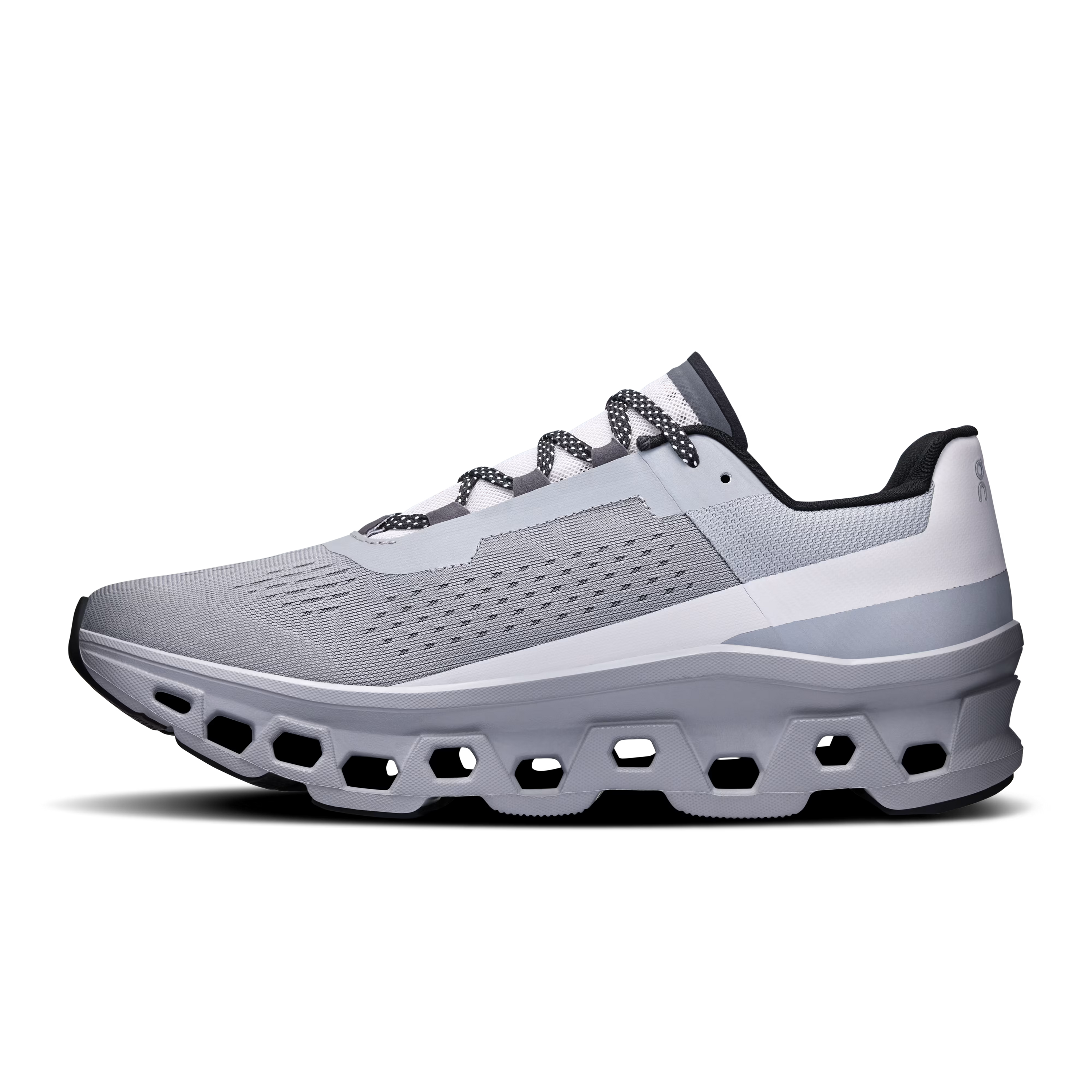 On Cloudmonster Alloy | Silver
