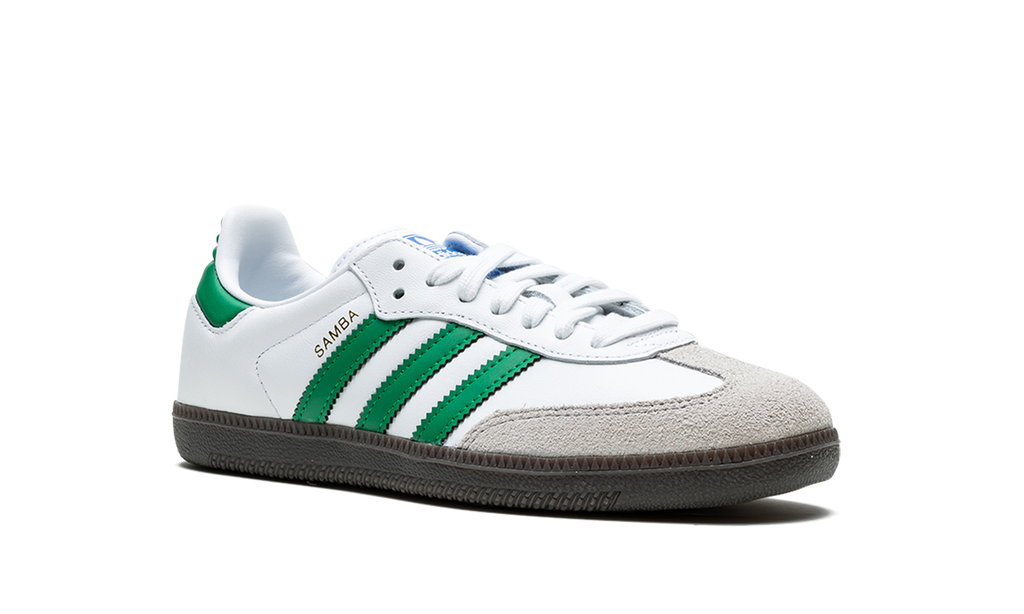 Adidas Samba OG Shoes White Green 