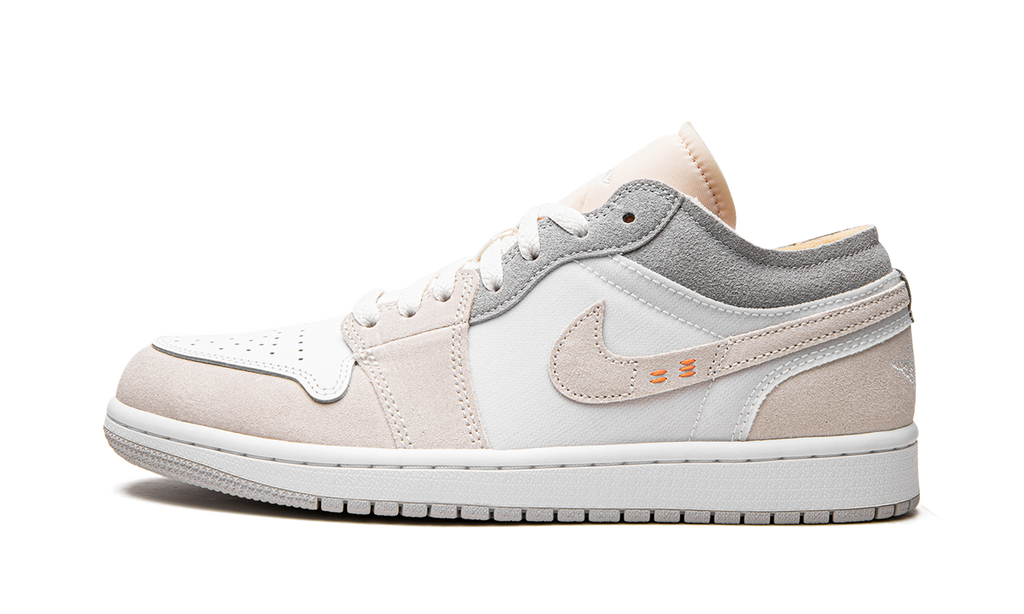 Air Jordan 1 Low Inside Out Cream White Light Grey 