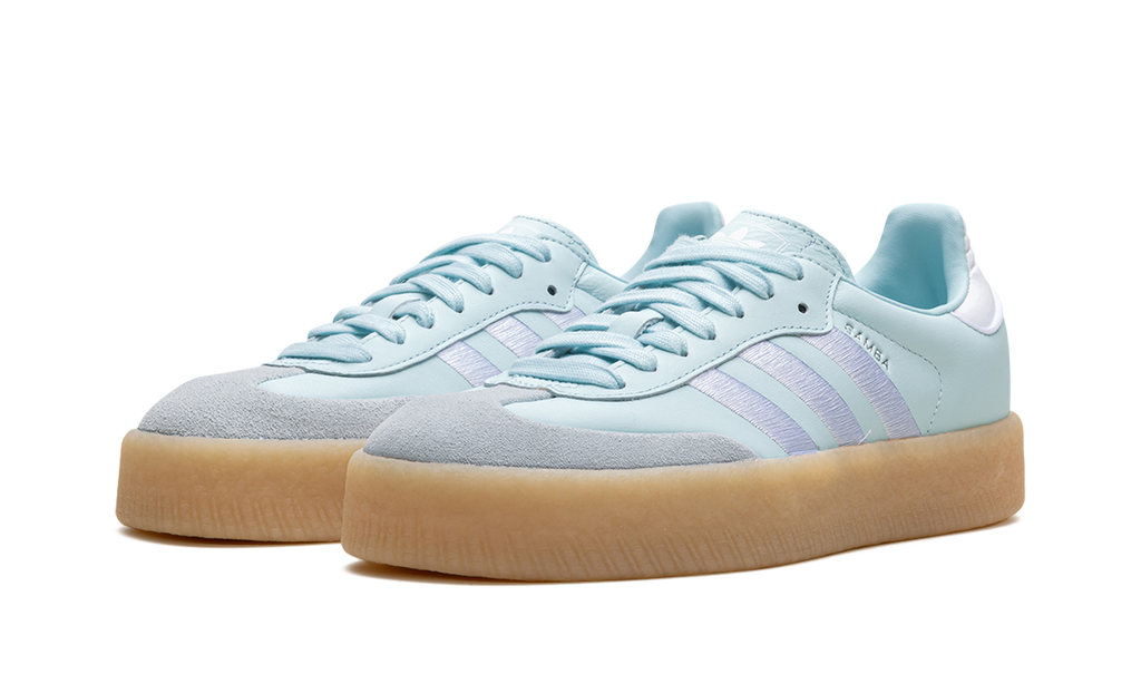Adidas Sambae Off-White Silver Metallic Gum 