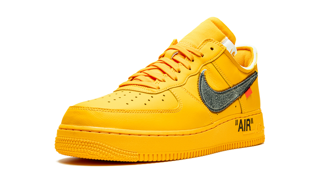 Nike Air Force 1 Low Off-White University Gold Metallic Silver