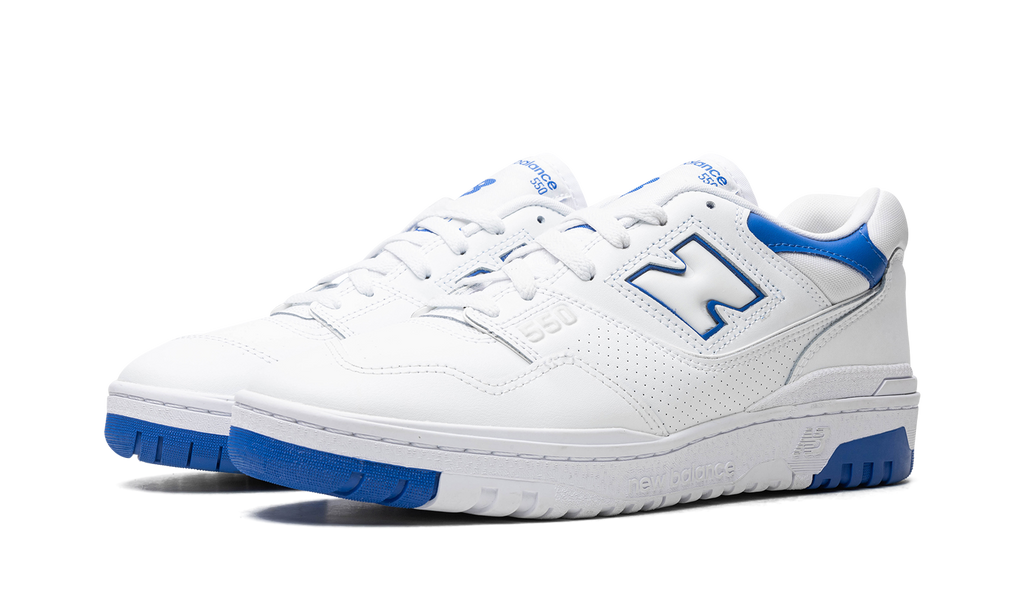 Cobalt Blue New Balance 550 White
