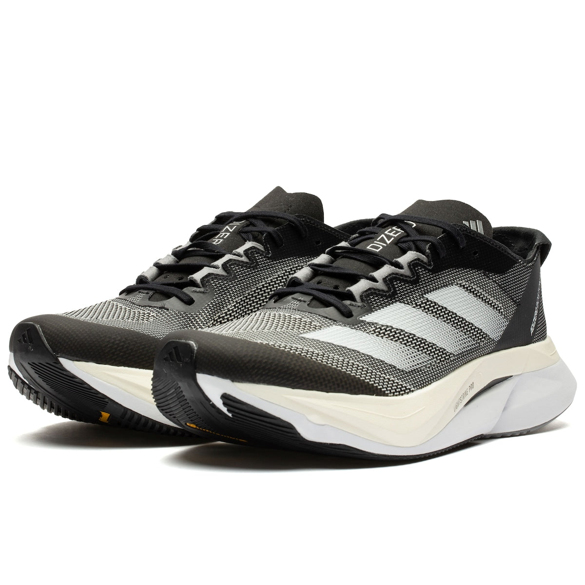 Adizero Boston 12 - BLACK WHITE