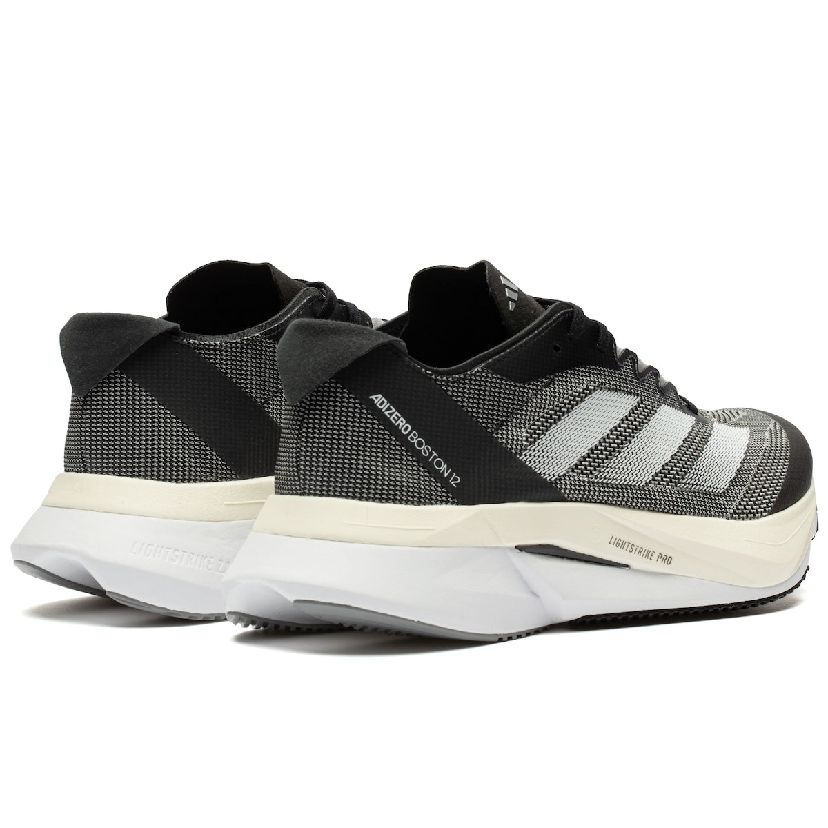 Adizero Boston 12 - BLACK WHITE