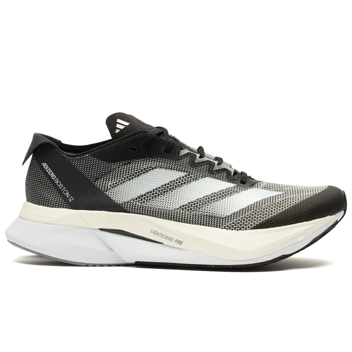 Adizero Boston 12 - BLACK WHITE