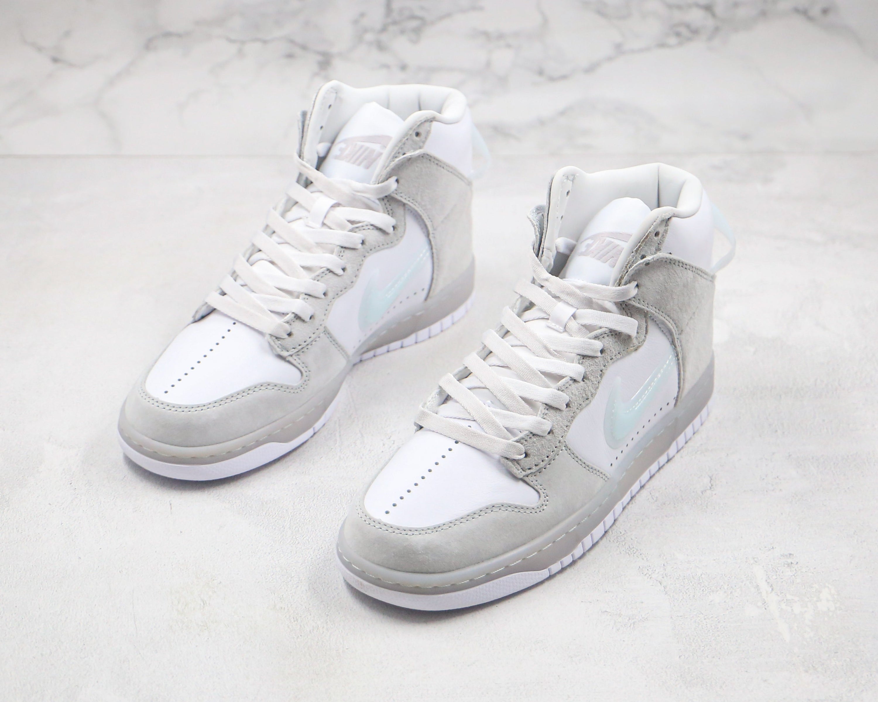 Nike Dunk High Slam Jam White Pure Platinum 