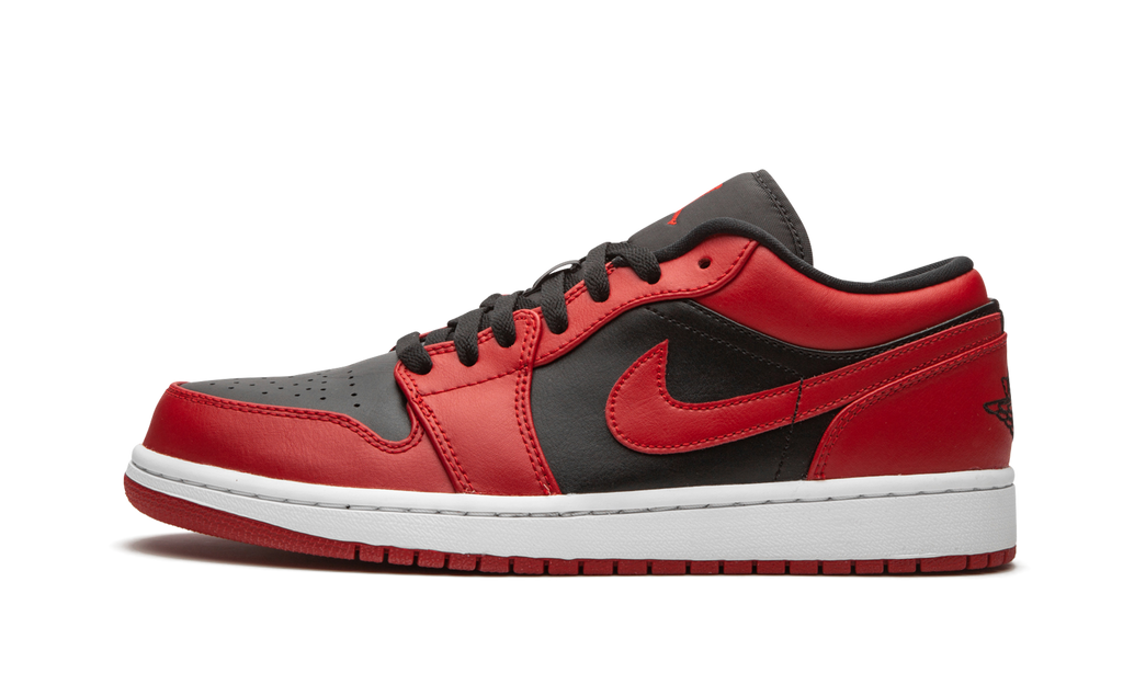 Jordan 1 Low Bred Toe Red 