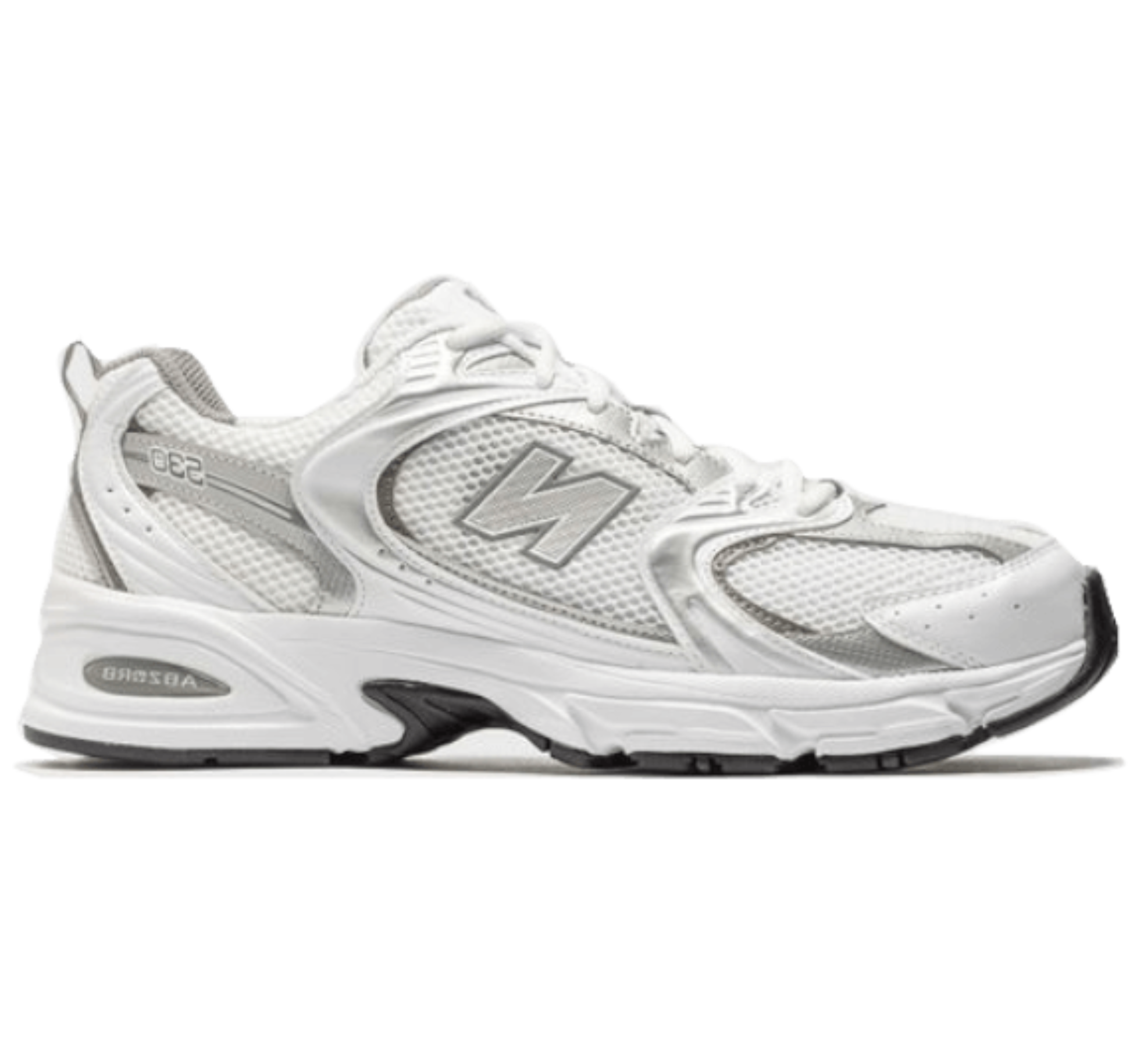 New Balance 530 White Silver Metallic
