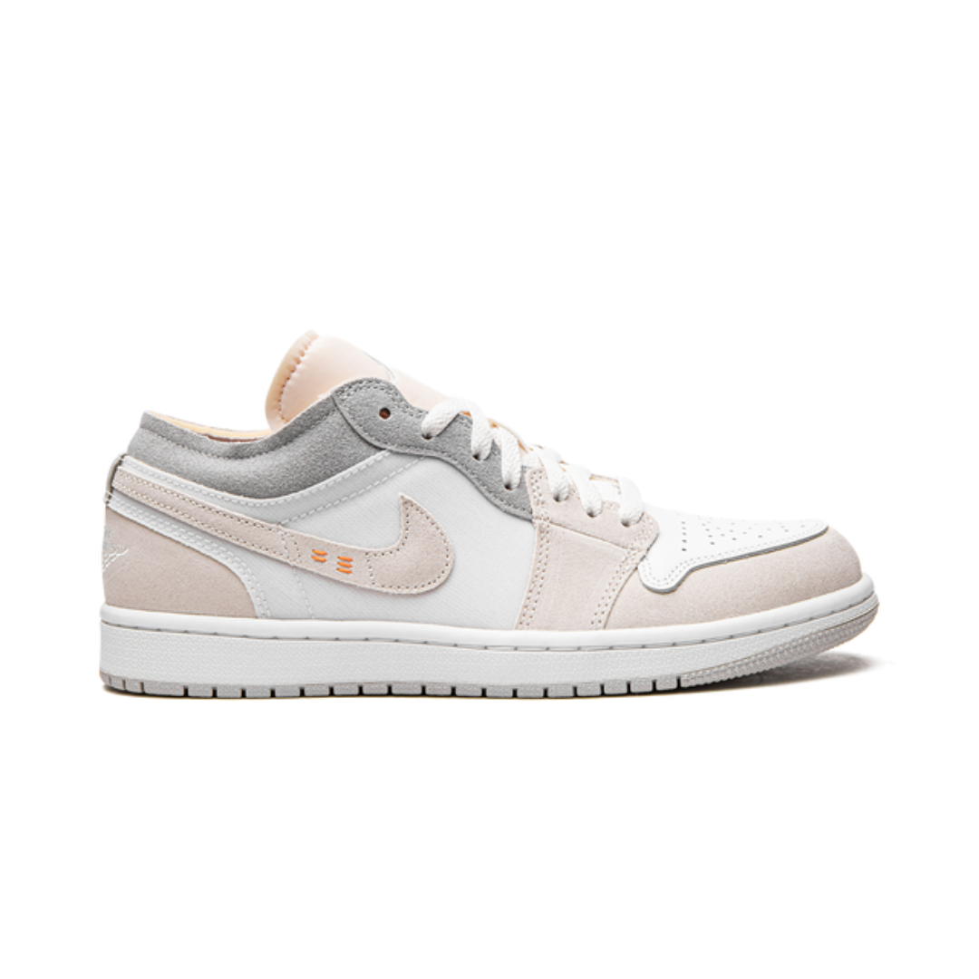 Air Jordan 1 Low Inside Out Cream White Light Grey 