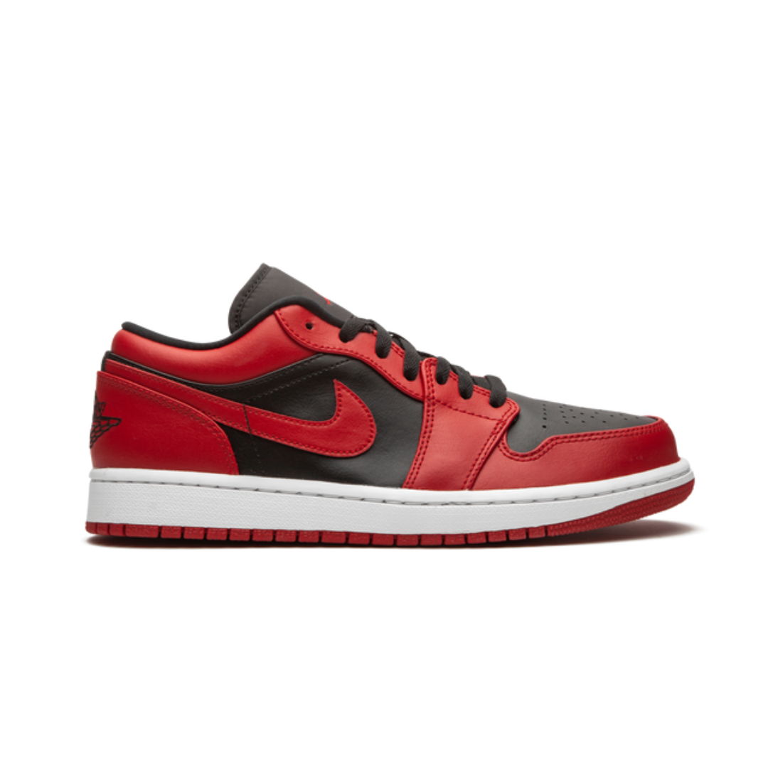 Jordan 1 Low Bred Toe Red 