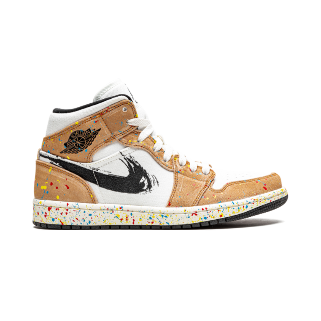Brushstroke Jordan 1 Mid SE