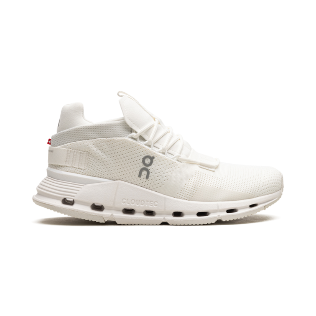 Running Cloudnova Undyed-White