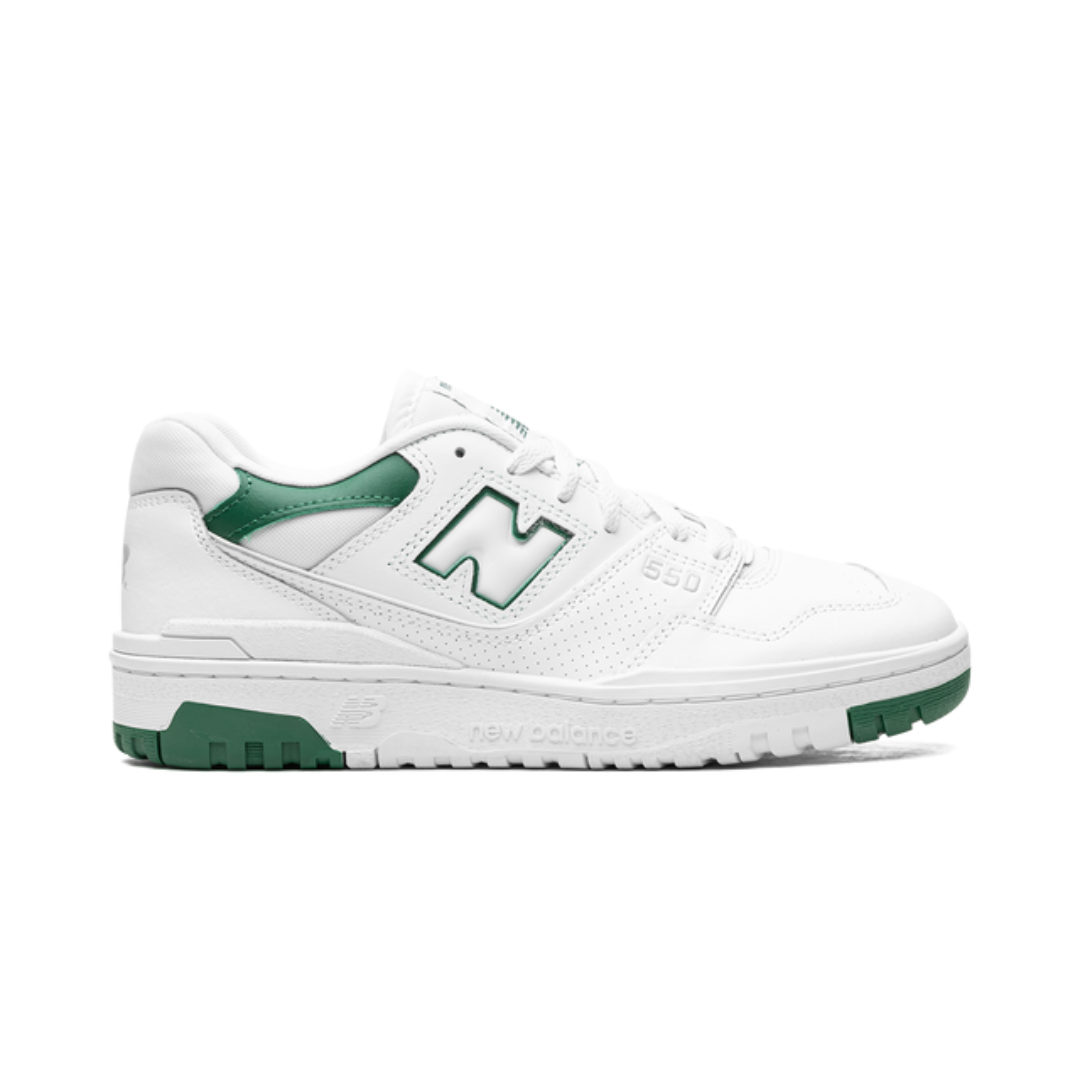 New Balance 550 White Classic Pin