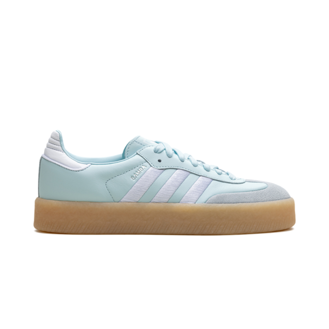 Adidas Sambae Off-White Silver Metallic Gum 
