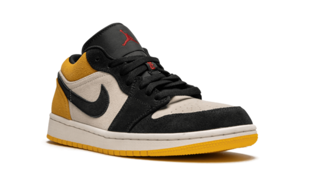 Jordan 1 Low University Gold Black 