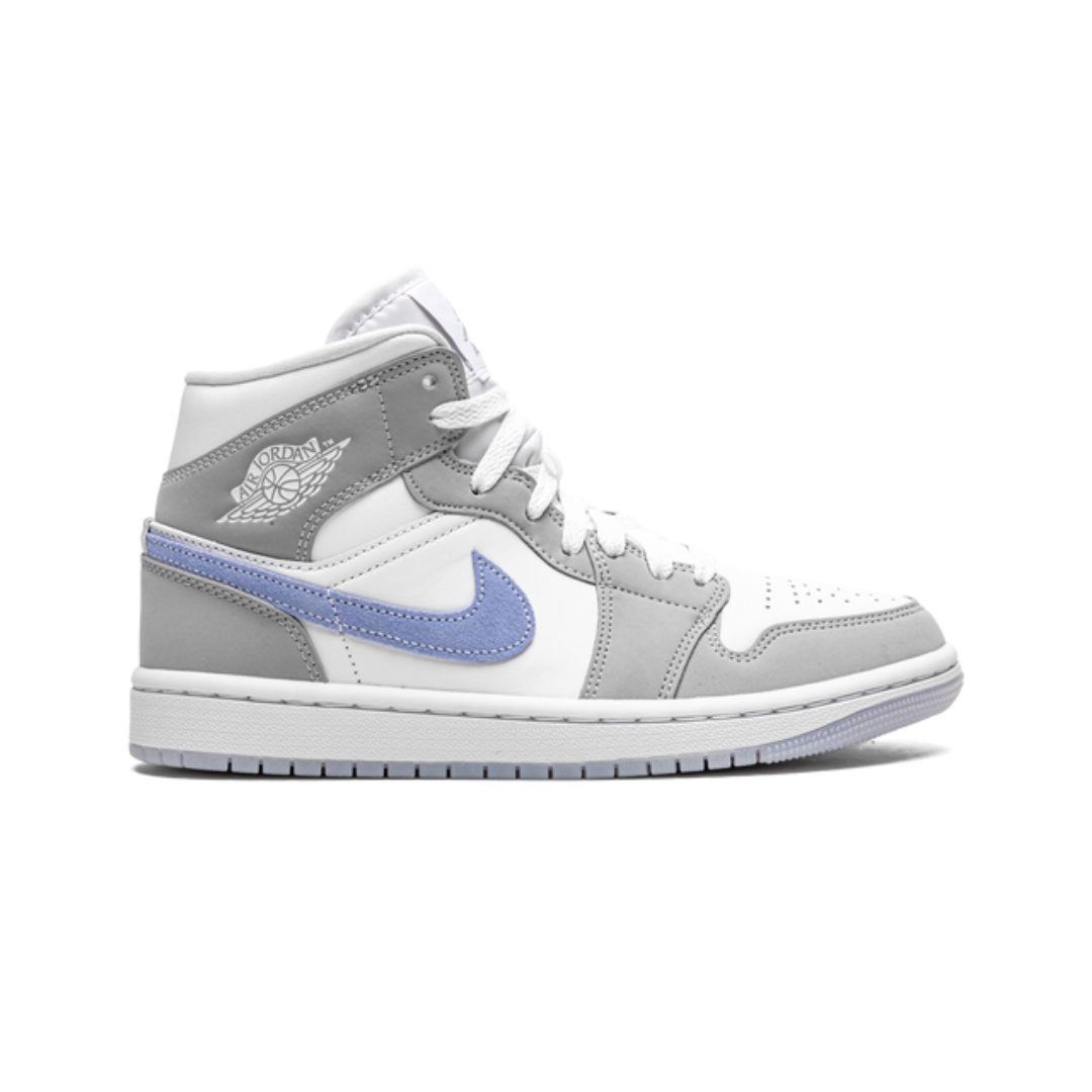 Jordan 1 Mid Wolf Grey Aluminum 