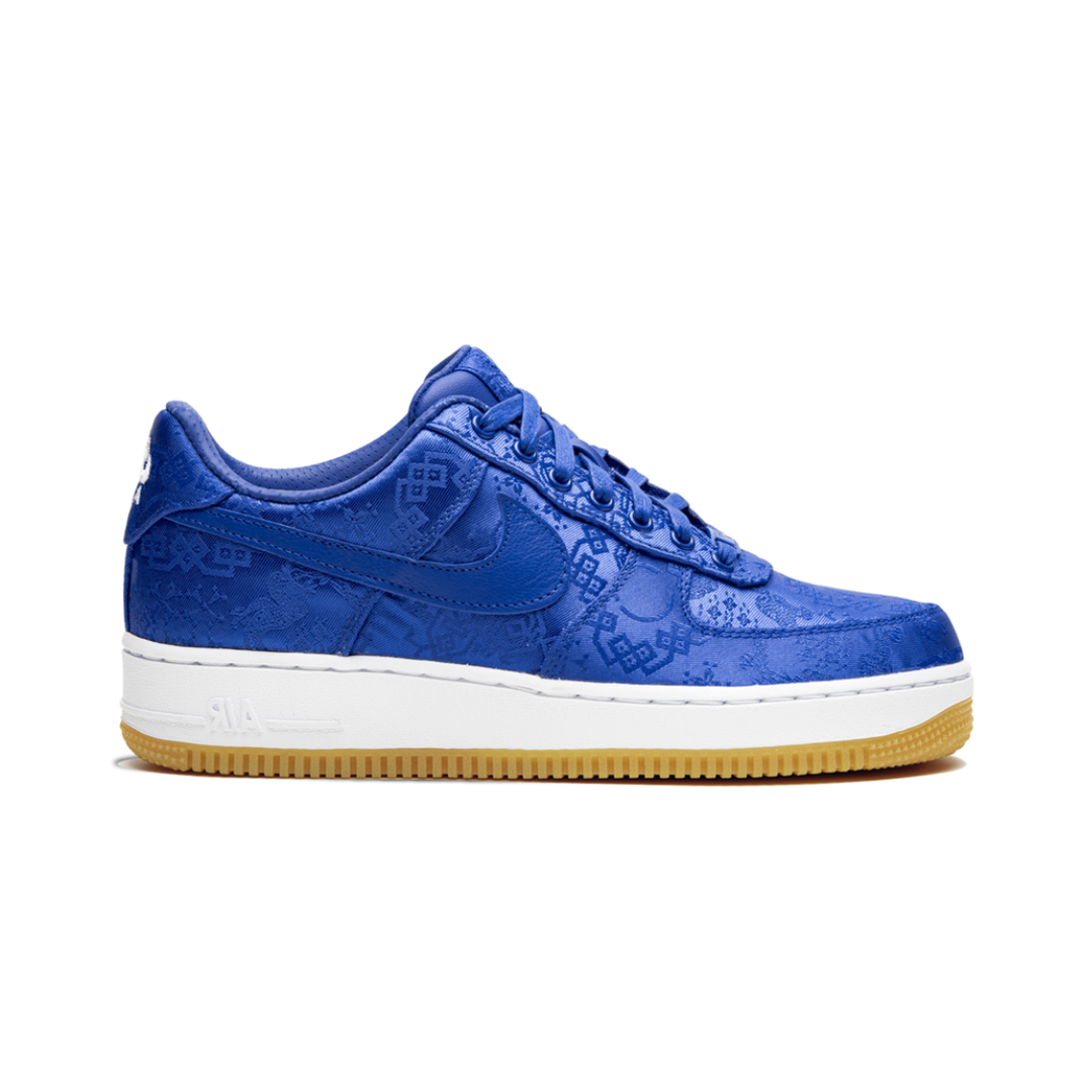 Blue Silk Nike Air Force 1 Clot