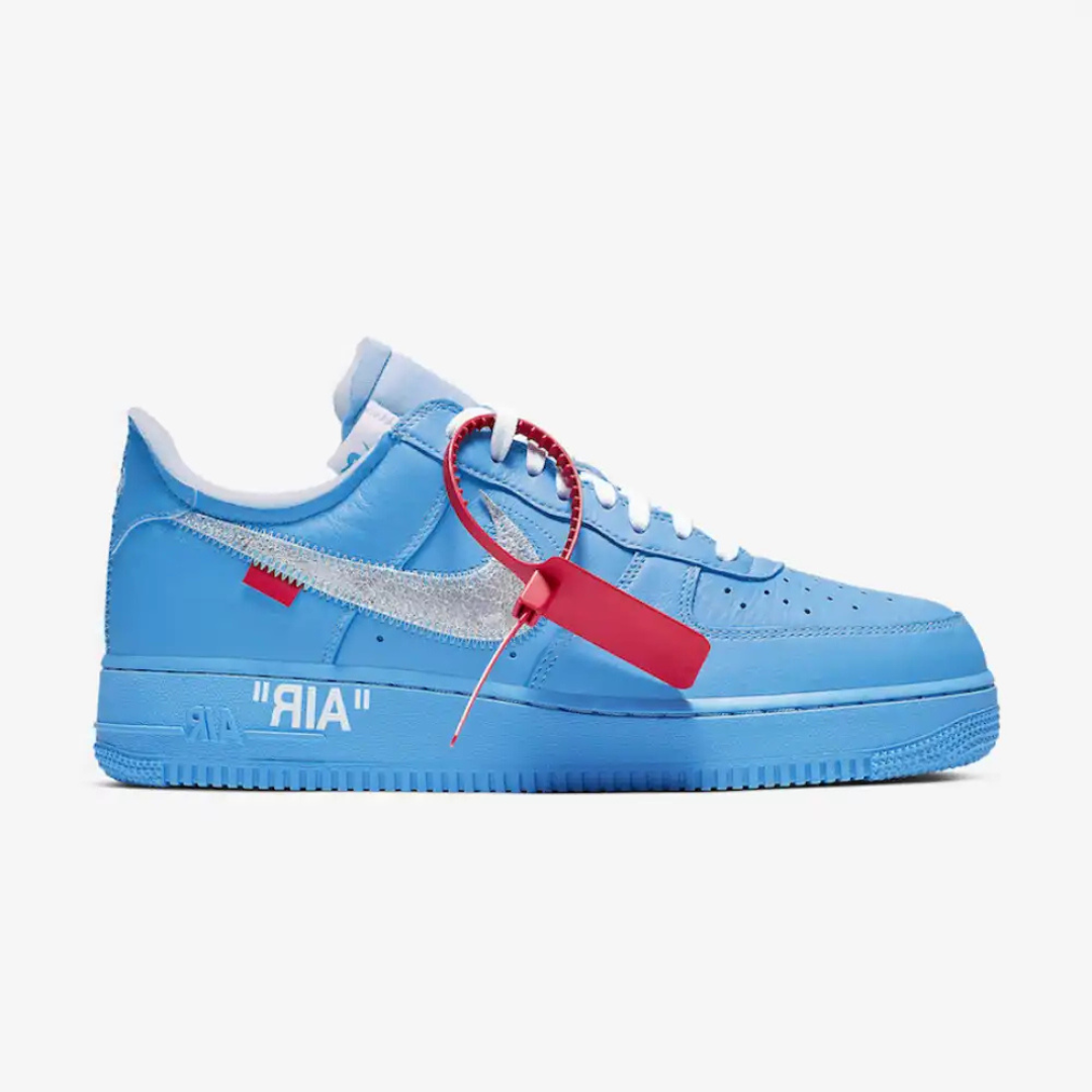 Nike X Off White Air Force 1 Low University Blue 