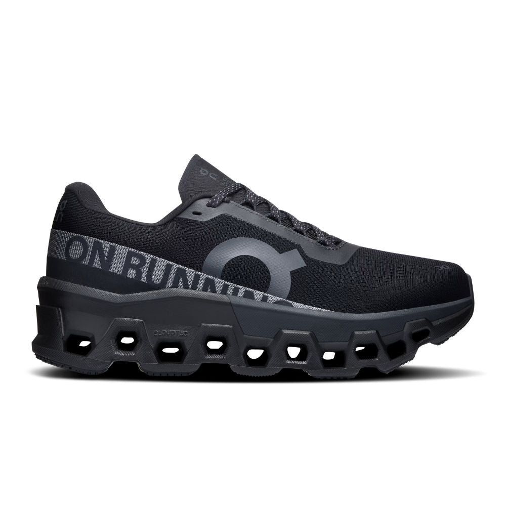 On Cloudmonster 2 "Black"