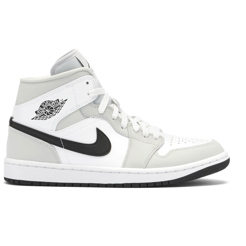 Jordan 1 Mid Light Smoke Grey