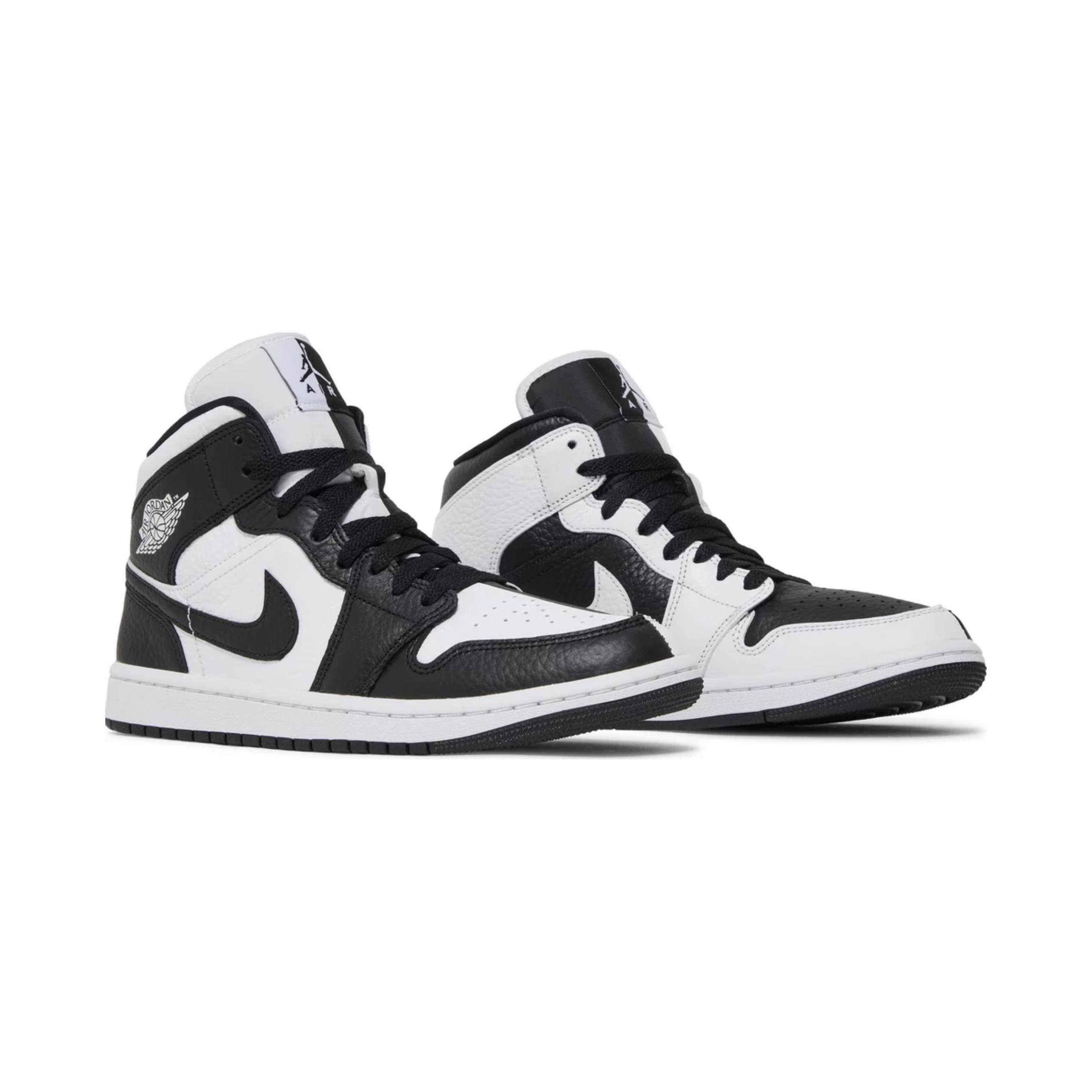 Jordan 1 Mid Split Black White