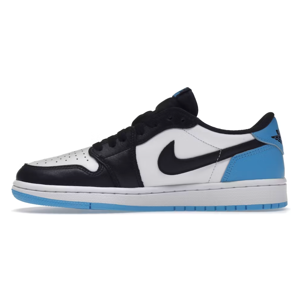 Jordan 1 Retro Low OG Black Dark Powder Blue