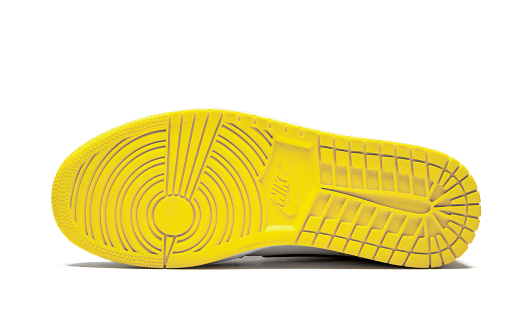 Jordan 1 Mid Yellow Toe Black 