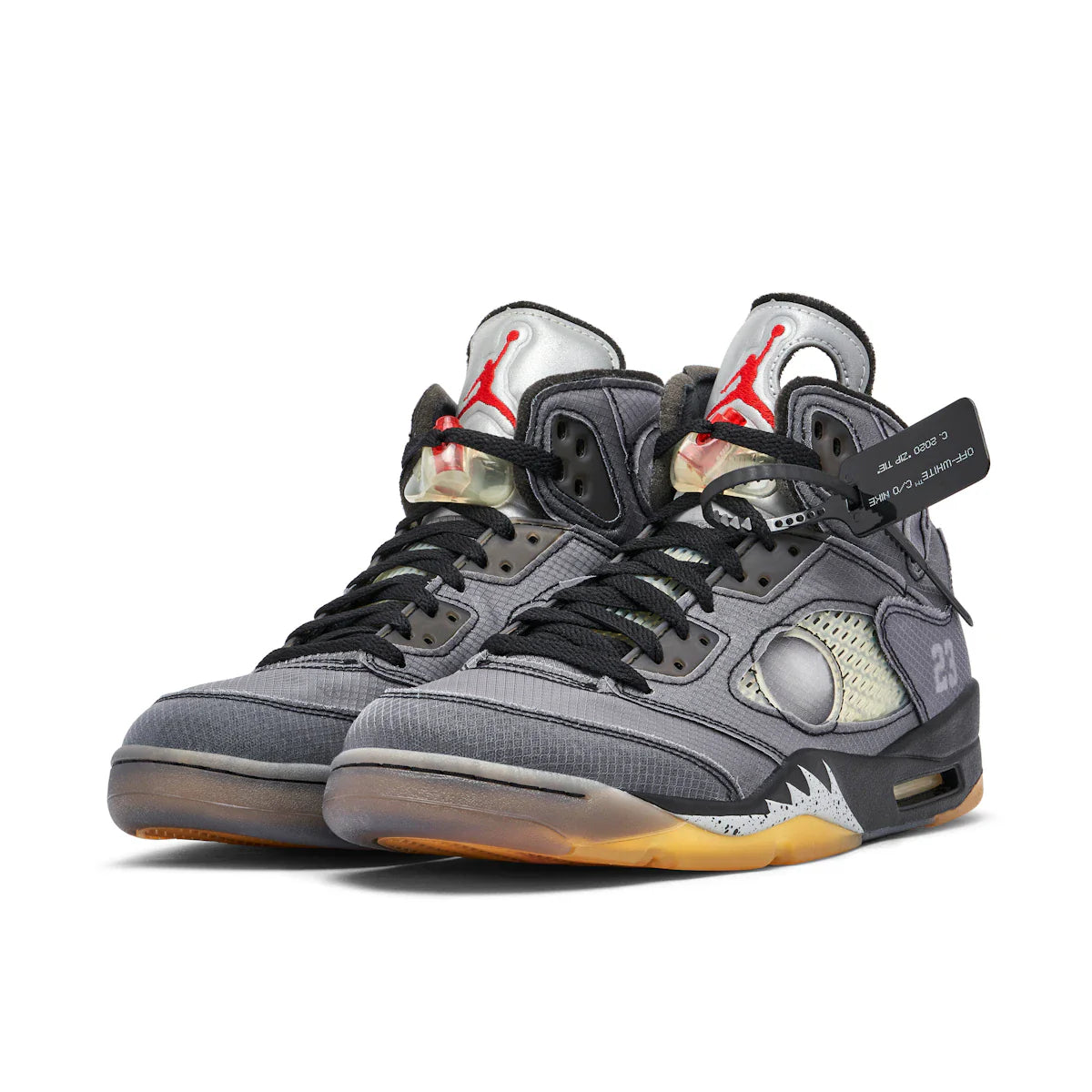 Jordan 5 Retro Off White Black