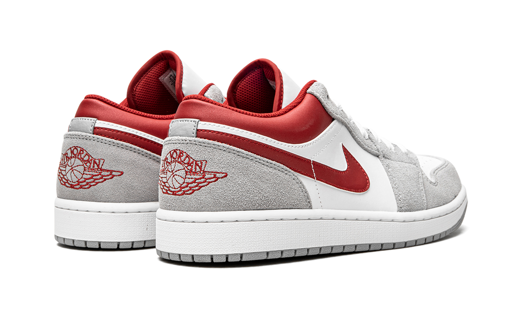 Jordan 1 Low SE Light Smoke Gray Gym Red 