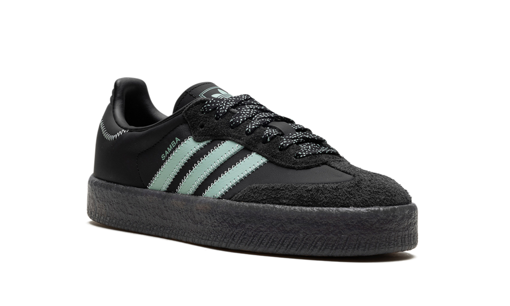 Adidas Sambae Core Black Haze Green 