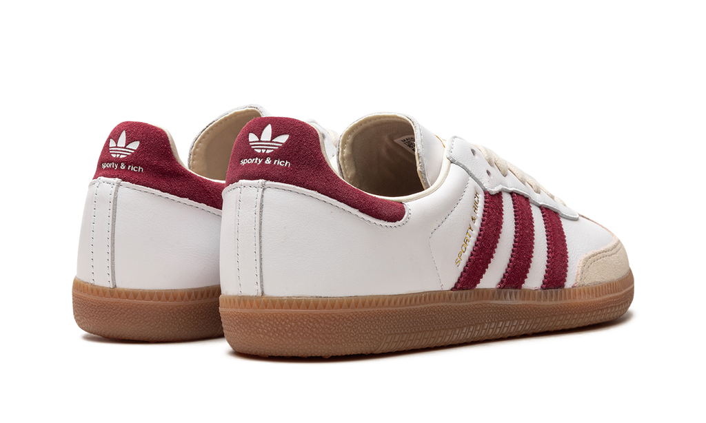 Adidas Samba Sporty &amp; Rich White Core Burgundy