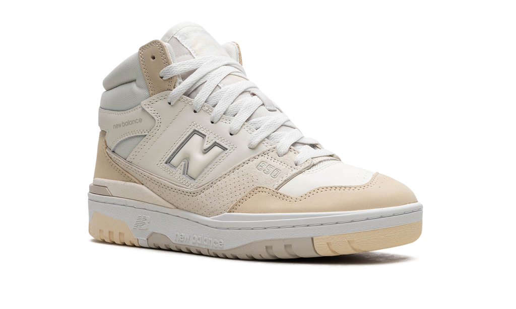 Beige New Balance 650