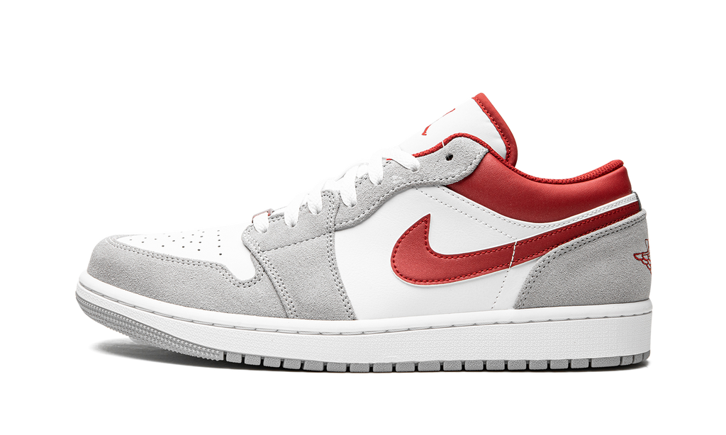 Jordan 1 Low SE Light Smoke Gray Gym Red 