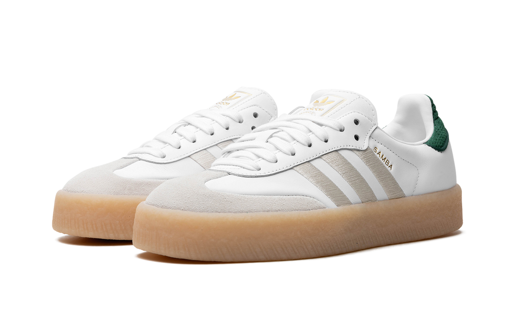 Adidas Sambae White Green Gum 