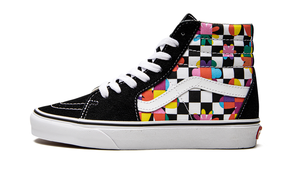 Vans SK8-Hi "Checkerboard Floral"