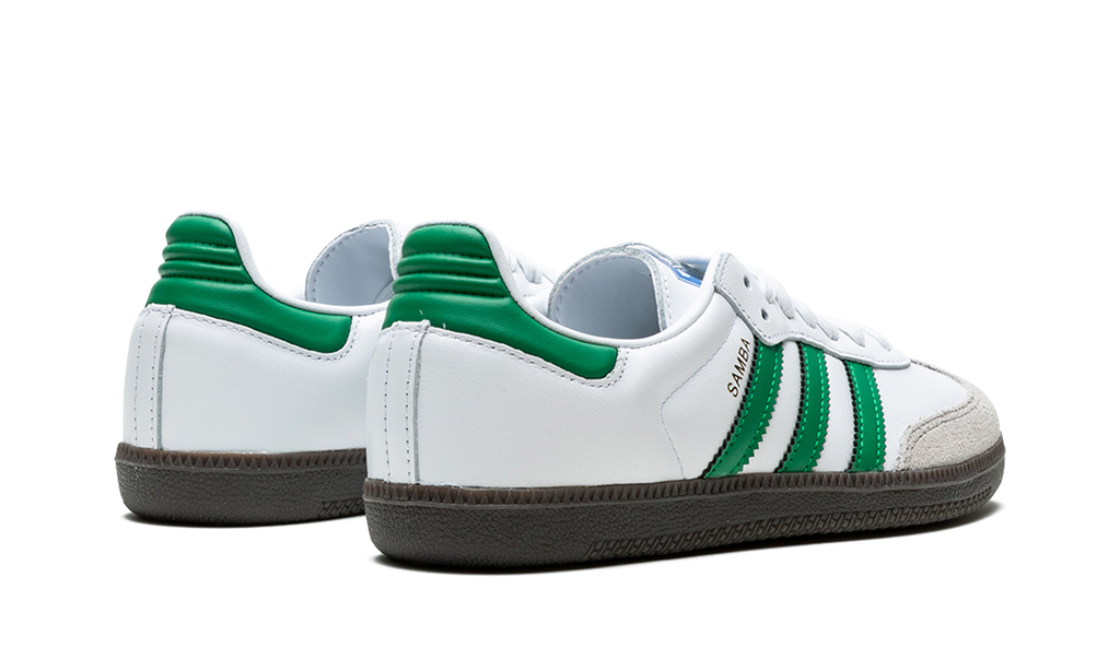 Adidas Samba OG Shoes White Green 