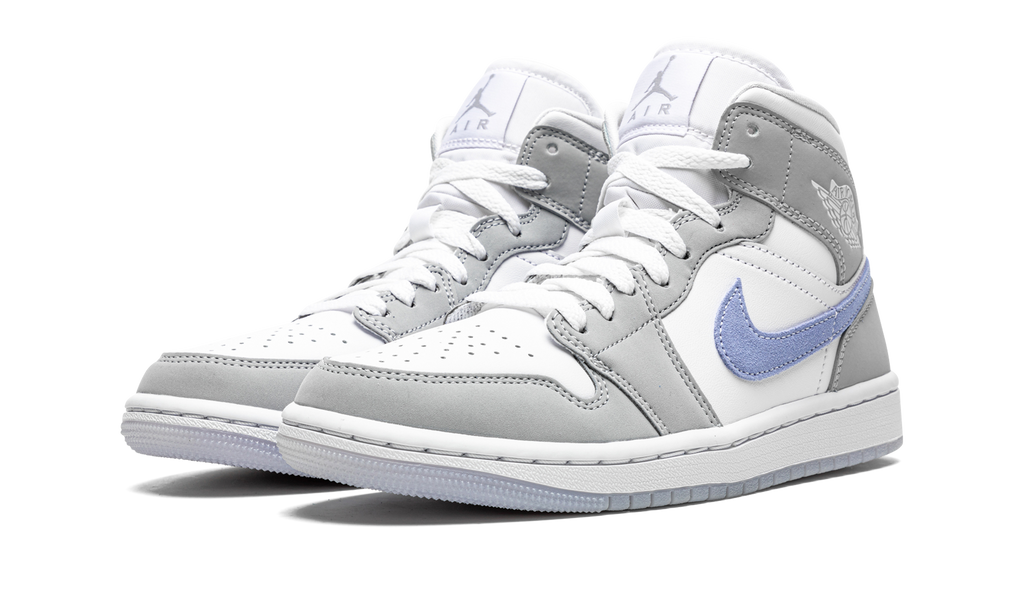 Jordan 1 Mid Wolf Grey Aluminum 