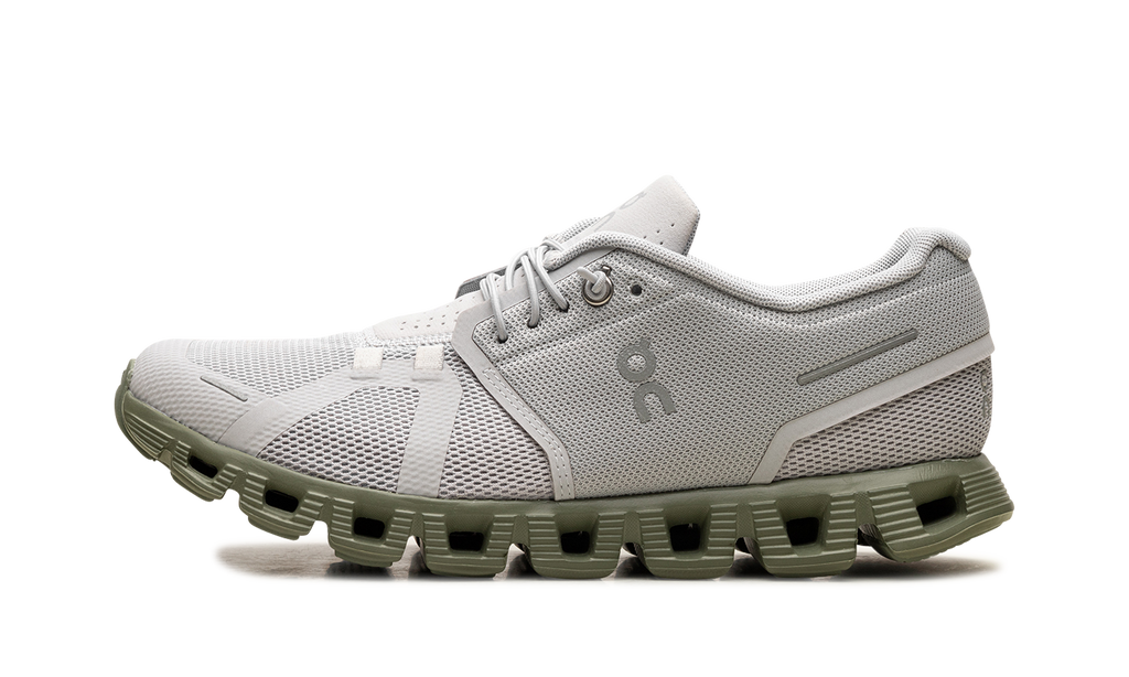 In Running Cloud 5 Glacier Gray Reseda Green