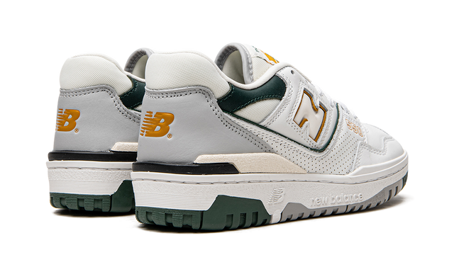 New Balance 550 White Nightwatch Verde