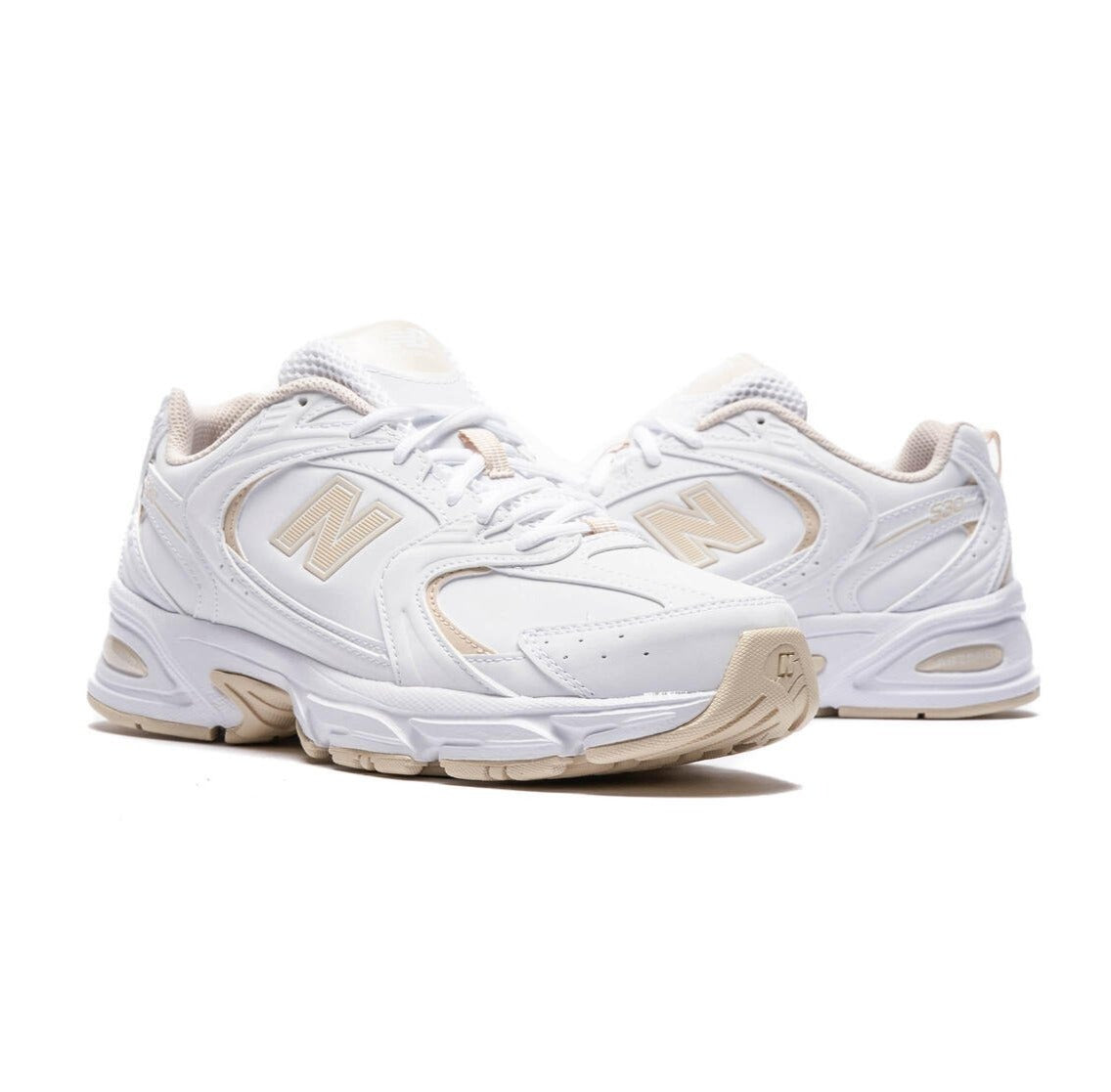 New Balance 530 White Calm Taupe