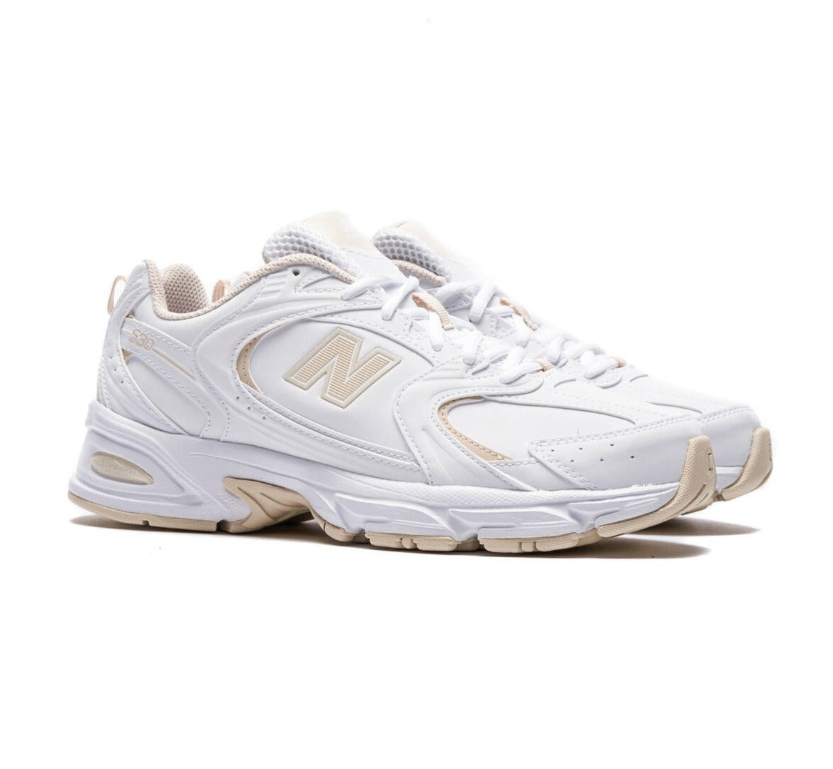 New Balance 530 White Calm Taupe
