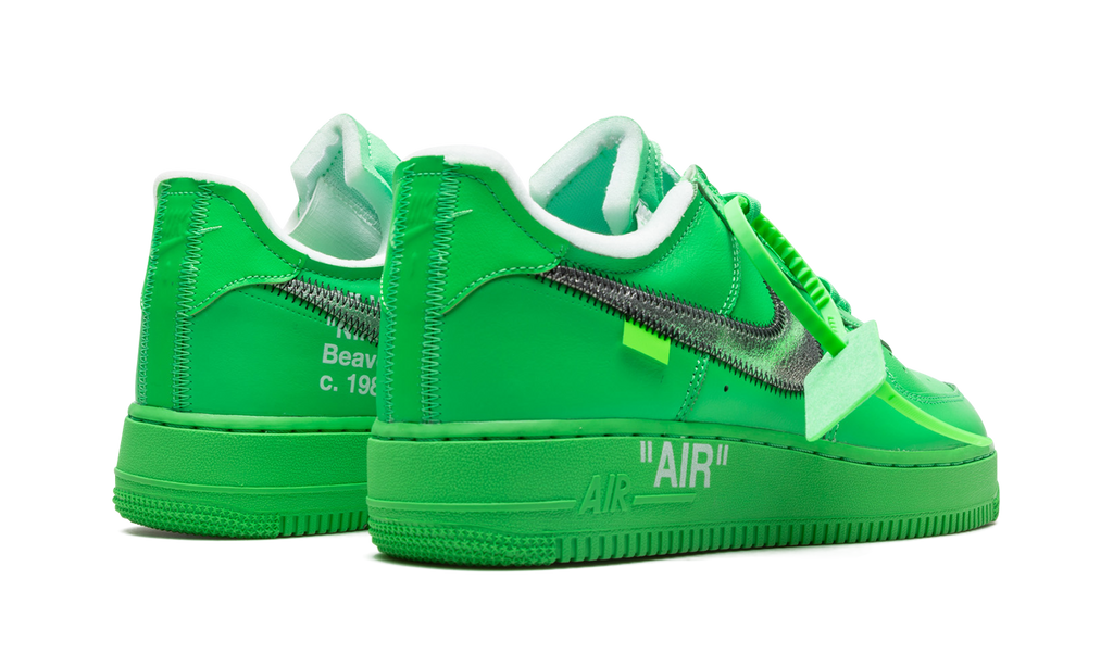 Nike Air force 1 Low Off White Light Green Spark 