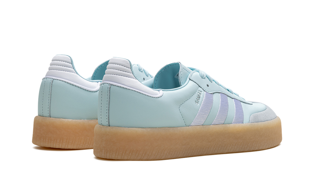 Adidas Sambae Off-White Silver Metallic Gum 