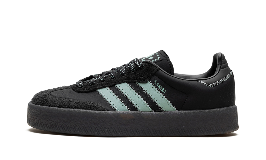 Adidas Sambae Core Black Haze Green 