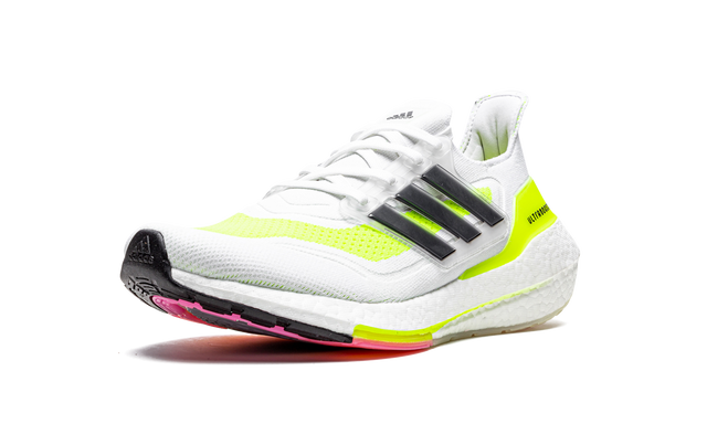 Adidas Ultraboost 21 Solar Yellow White 