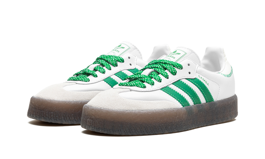 Adidas Sambae Cloud White Green 