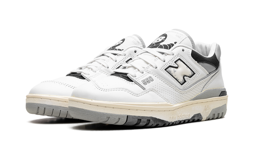 New Balance 550 Vintage White Black